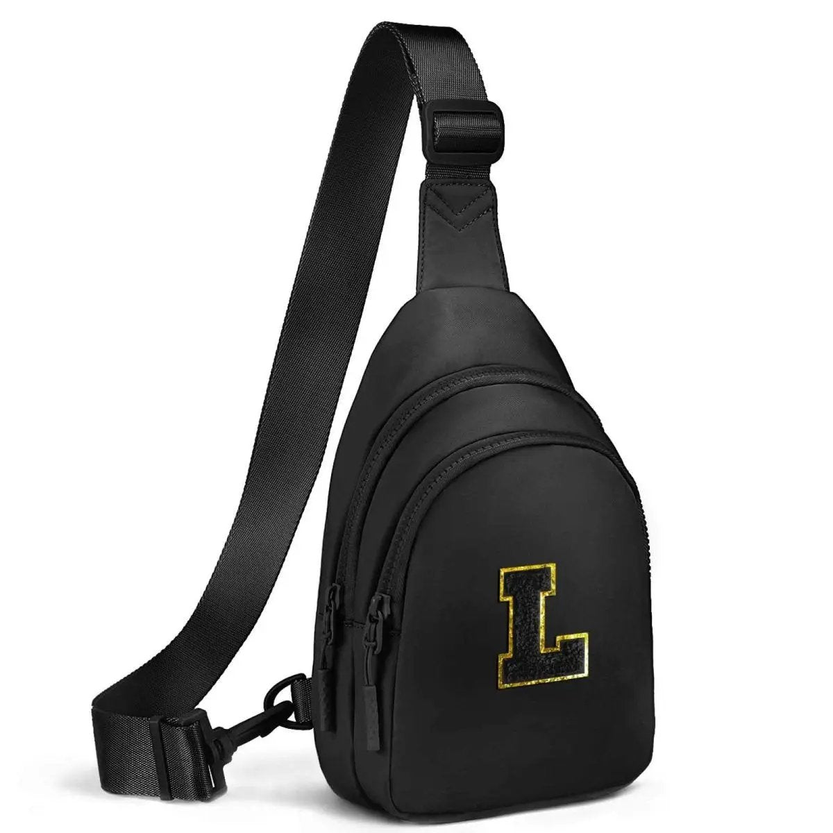 Small Initial Sling Bag Crossbody Bag Fanny Pack for Girls Women Cute Chest Bag Cross Body Bag Personalized Gift - Love Salve